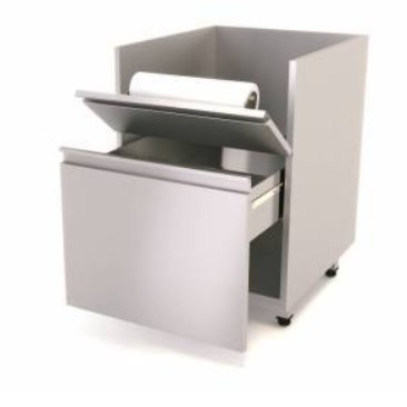 Модуль для мусора с держателем для бумажных полотенец КАМИК 347058/304 Столы производственные