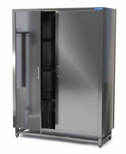 Шкаф закрытый для хлеба с распашными дверями КАМИК ШК-3/486Р Машины посудомоечные