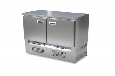 Стол холодильный кондитерский (нижний агрегат, столешница из нержавейки) с 2 дверями КАМИК СО-44342 Столы производственные