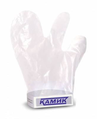 Комплект перчаток "Чистые руки" 40 микрон, три пальца (100 шт) КАМИК 323053 Оборудование для очистки воды